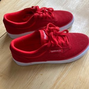 Reebok suede skater sneakers